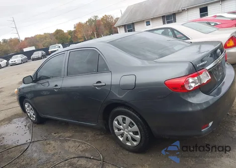 2013 Toyota Corolla L z USA, uszkodzony, nr VIN 2T1BU4EEXDC046004